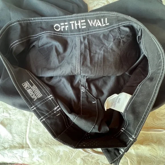 Vans off the Wall board shorts black / white 36 - Picture 10 of 11